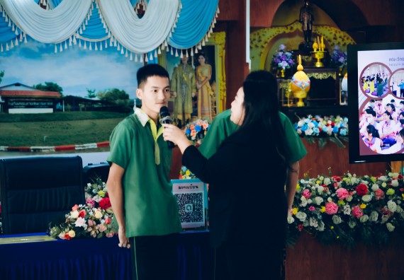 ภาพกิจกรรม  คณะวิทยาศาสตร์และเทคโนโลยี มหาวิทยาลัยราชภัฏกำแพงเพชร จัดกิจกรรมค่ายวิชาการเพื่อพัฒนากำลังคนด้านวิทยาศาสตร์และเทคโนโลยี ปีการศึกษา 2567 โรงเรียนคลองลานพัฒนาจินดาศักดิ์