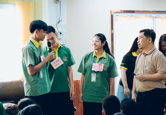 ภาพกิจกรรม  คณะวิทยาศาสตร์และเทคโนโลยี มหาวิทยาลัยราชภัฏกำแพงเพชร จัดกิจกรรมค่ายวิชาการเพื่อพัฒนากำลังคนด้านวิทยาศาสตร์และเทคโนโลยี ปีการศึกษา 2567 โรงเรียนคลองลานพัฒนาจินดาศักดิ์