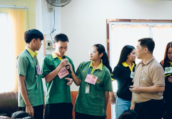 ภาพกิจกรรม  คณะวิทยาศาสตร์และเทคโนโลยี มหาวิทยาลัยราชภัฏกำแพงเพชร จัดกิจกรรมค่ายวิชาการเพื่อพัฒนากำลังคนด้านวิทยาศาสตร์และเทคโนโลยี ปีการศึกษา 2567 โรงเรียนคลองลานพัฒนาจินดาศักดิ์