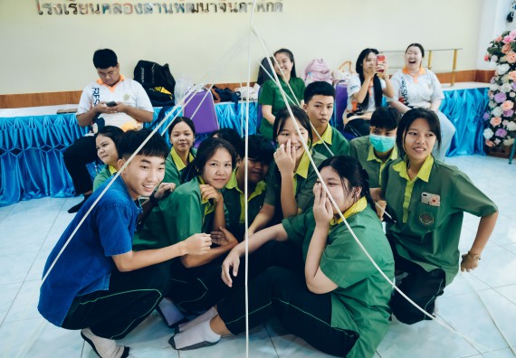 ภาพกิจกรรม  คณะวิทยาศาสตร์และเทคโนโลยี มหาวิทยาลัยราชภัฏกำแพงเพชร จัดกิจกรรมค่ายวิชาการเพื่อพัฒนากำลังคนด้านวิทยาศาสตร์และเทคโนโลยี ปีการศึกษา 2567 โรงเรียนคลองลานพัฒนาจินดาศักดิ์