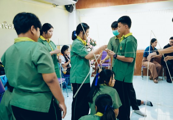 ภาพกิจกรรม  คณะวิทยาศาสตร์และเทคโนโลยี มหาวิทยาลัยราชภัฏกำแพงเพชร จัดกิจกรรมค่ายวิชาการเพื่อพัฒนากำลังคนด้านวิทยาศาสตร์และเทคโนโลยี ปีการศึกษา 2567 โรงเรียนคลองลานพัฒนาจินดาศักดิ์