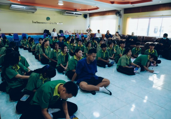 ภาพกิจกรรม  คณะวิทยาศาสตร์และเทคโนโลยี มหาวิทยาลัยราชภัฏกำแพงเพชร จัดกิจกรรมค่ายวิชาการเพื่อพัฒนากำลังคนด้านวิทยาศาสตร์และเทคโนโลยี ปีการศึกษา 2567 โรงเรียนคลองลานพัฒนาจินดาศักดิ์