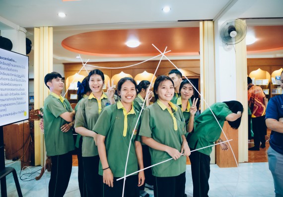 ภาพกิจกรรม  คณะวิทยาศาสตร์และเทคโนโลยี มหาวิทยาลัยราชภัฏกำแพงเพชร จัดกิจกรรมค่ายวิชาการเพื่อพัฒนากำลังคนด้านวิทยาศาสตร์และเทคโนโลยี ปีการศึกษา 2567 โรงเรียนคลองลานพัฒนาจินดาศักดิ์