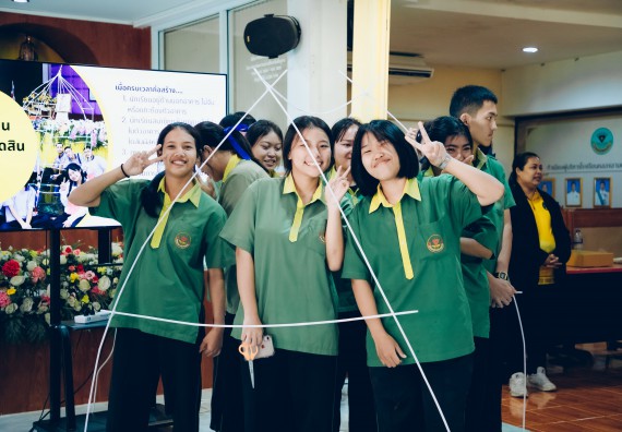 ภาพกิจกรรม  คณะวิทยาศาสตร์และเทคโนโลยี มหาวิทยาลัยราชภัฏกำแพงเพชร จัดกิจกรรมค่ายวิชาการเพื่อพัฒนากำลังคนด้านวิทยาศาสตร์และเทคโนโลยี ปีการศึกษา 2567 โรงเรียนคลองลานพัฒนาจินดาศักดิ์