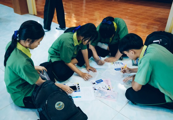 ภาพกิจกรรม  คณะวิทยาศาสตร์และเทคโนโลยี มหาวิทยาลัยราชภัฏกำแพงเพชร จัดกิจกรรมค่ายวิชาการเพื่อพัฒนากำลังคนด้านวิทยาศาสตร์และเทคโนโลยี ปีการศึกษา 2567 โรงเรียนคลองลานพัฒนาจินดาศักดิ์