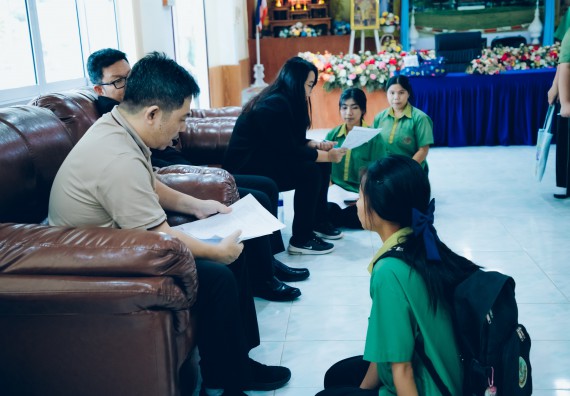 ภาพกิจกรรม  คณะวิทยาศาสตร์และเทคโนโลยี มหาวิทยาลัยราชภัฏกำแพงเพชร จัดกิจกรรมค่ายวิชาการเพื่อพัฒนากำลังคนด้านวิทยาศาสตร์และเทคโนโลยี ปีการศึกษา 2567 โรงเรียนคลองลานพัฒนาจินดาศักดิ์