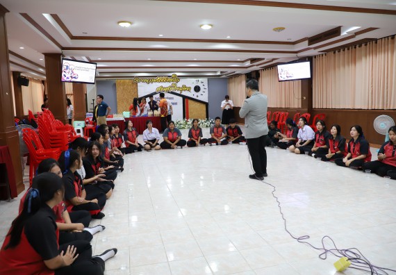 ภาพกิจกรรม  คณะวิทยาศาสตร์และเทคโนโลยี มหาวิทยาลัยราชภัฏกำแพงเพชร จัดกิจกรรมค่ายวิชาการเพื่อพัฒนากำลังคนด้านวิทยาศาสตร์และเทคโนโลยี ปีการศึกษา 2567 โรงเรียนวังแขมวิทยาคม