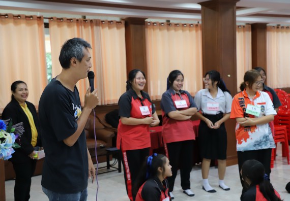 ภาพกิจกรรม  คณะวิทยาศาสตร์และเทคโนโลยี มหาวิทยาลัยราชภัฏกำแพงเพชร จัดกิจกรรมค่ายวิชาการเพื่อพัฒนากำลังคนด้านวิทยาศาสตร์และเทคโนโลยี ปีการศึกษา 2567 โรงเรียนวังแขมวิทยาคม