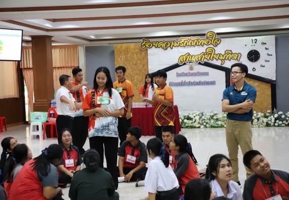 ภาพกิจกรรม  คณะวิทยาศาสตร์และเทคโนโลยี มหาวิทยาลัยราชภัฏกำแพงเพชร จัดกิจกรรมค่ายวิชาการเพื่อพัฒนากำลังคนด้านวิทยาศาสตร์และเทคโนโลยี ปีการศึกษา 2567 โรงเรียนวังแขมวิทยาคม