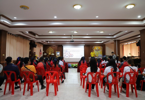 ภาพกิจกรรม  คณะวิทยาศาสตร์และเทคโนโลยี มหาวิทยาลัยราชภัฏกำแพงเพชร จัดกิจกรรมค่ายวิชาการเพื่อพัฒนากำลังคนด้านวิทยาศาสตร์และเทคโนโลยี ปีการศึกษา 2567 โรงเรียนวังแขมวิทยาคม