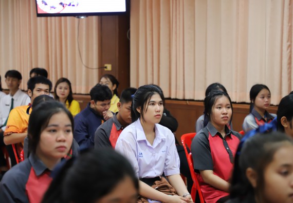 ภาพกิจกรรม  คณะวิทยาศาสตร์และเทคโนโลยี มหาวิทยาลัยราชภัฏกำแพงเพชร จัดกิจกรรมค่ายวิชาการเพื่อพัฒนากำลังคนด้านวิทยาศาสตร์และเทคโนโลยี ปีการศึกษา 2567 โรงเรียนวังแขมวิทยาคม