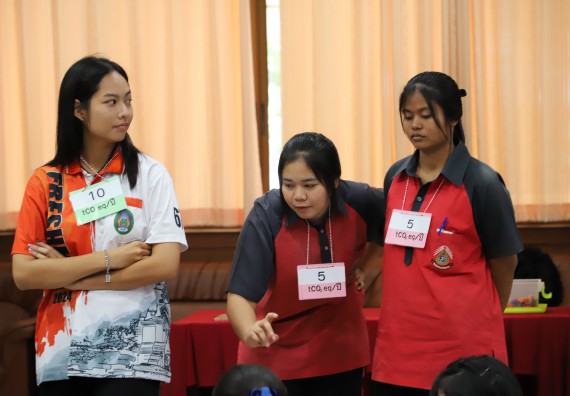 ภาพกิจกรรม  คณะวิทยาศาสตร์และเทคโนโลยี มหาวิทยาลัยราชภัฏกำแพงเพชร จัดกิจกรรมค่ายวิชาการเพื่อพัฒนากำลังคนด้านวิทยาศาสตร์และเทคโนโลยี ปีการศึกษา 2567 โรงเรียนวังแขมวิทยาคม