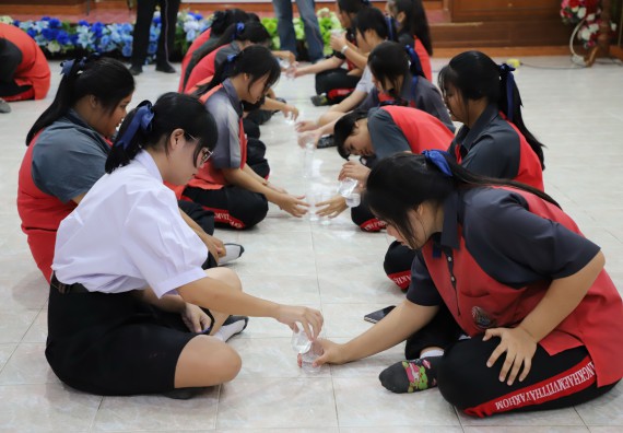 ภาพกิจกรรม  คณะวิทยาศาสตร์และเทคโนโลยี มหาวิทยาลัยราชภัฏกำแพงเพชร จัดกิจกรรมค่ายวิชาการเพื่อพัฒนากำลังคนด้านวิทยาศาสตร์และเทคโนโลยี ปีการศึกษา 2567 โรงเรียนวังแขมวิทยาคม