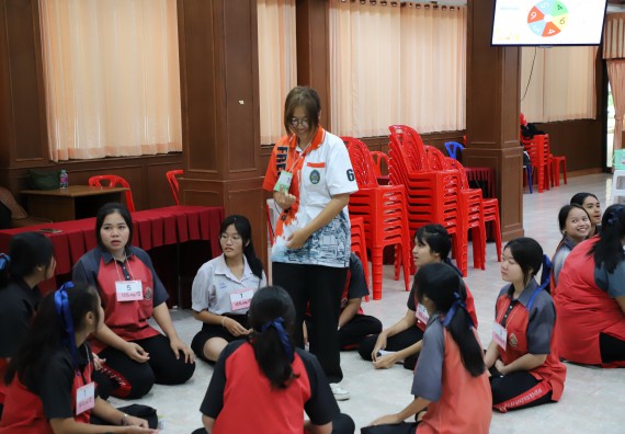 ภาพกิจกรรม  คณะวิทยาศาสตร์และเทคโนโลยี มหาวิทยาลัยราชภัฏกำแพงเพชร จัดกิจกรรมค่ายวิชาการเพื่อพัฒนากำลังคนด้านวิทยาศาสตร์และเทคโนโลยี ปีการศึกษา 2567 โรงเรียนวังแขมวิทยาคม