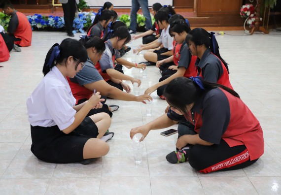 ภาพกิจกรรม  คณะวิทยาศาสตร์และเทคโนโลยี มหาวิทยาลัยราชภัฏกำแพงเพชร จัดกิจกรรมค่ายวิชาการเพื่อพัฒนากำลังคนด้านวิทยาศาสตร์และเทคโนโลยี ปีการศึกษา 2567 โรงเรียนวังแขมวิทยาคม