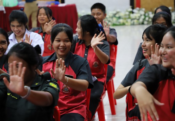 ภาพกิจกรรม  คณะวิทยาศาสตร์และเทคโนโลยี มหาวิทยาลัยราชภัฏกำแพงเพชร จัดกิจกรรมค่ายวิชาการเพื่อพัฒนากำลังคนด้านวิทยาศาสตร์และเทคโนโลยี ปีการศึกษา 2567 โรงเรียนวังแขมวิทยาคม