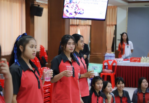 ภาพกิจกรรม  คณะวิทยาศาสตร์และเทคโนโลยี มหาวิทยาลัยราชภัฏกำแพงเพชร จัดกิจกรรมค่ายวิชาการเพื่อพัฒนากำลังคนด้านวิทยาศาสตร์และเทคโนโลยี ปีการศึกษา 2567 โรงเรียนวังแขมวิทยาคม