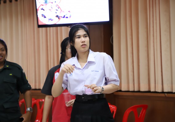 ภาพกิจกรรม  คณะวิทยาศาสตร์และเทคโนโลยี มหาวิทยาลัยราชภัฏกำแพงเพชร จัดกิจกรรมค่ายวิชาการเพื่อพัฒนากำลังคนด้านวิทยาศาสตร์และเทคโนโลยี ปีการศึกษา 2567 โรงเรียนวังแขมวิทยาคม