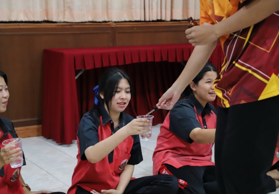 ภาพกิจกรรม  คณะวิทยาศาสตร์และเทคโนโลยี มหาวิทยาลัยราชภัฏกำแพงเพชร จัดกิจกรรมค่ายวิชาการเพื่อพัฒนากำลังคนด้านวิทยาศาสตร์และเทคโนโลยี ปีการศึกษา 2567 โรงเรียนวังแขมวิทยาคม