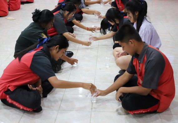 ภาพกิจกรรม  คณะวิทยาศาสตร์และเทคโนโลยี มหาวิทยาลัยราชภัฏกำแพงเพชร จัดกิจกรรมค่ายวิชาการเพื่อพัฒนากำลังคนด้านวิทยาศาสตร์และเทคโนโลยี ปีการศึกษา 2567 โรงเรียนวังแขมวิทยาคม