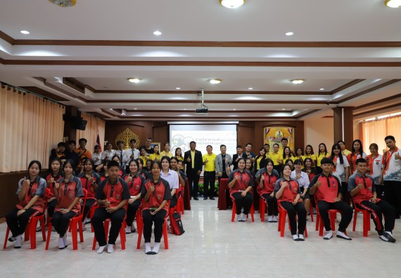 ภาพกิจกรรม  คณะวิทยาศาสตร์และเทคโนโลยี มหาวิทยาลัยราชภัฏกำแพงเพชร จัดกิจกรรมค่ายวิชาการเพื่อพัฒนากำลังคนด้านวิทยาศาสตร์และเทคโนโลยี ปีการศึกษา 2567 โรงเรียนวังแขมวิทยาคม