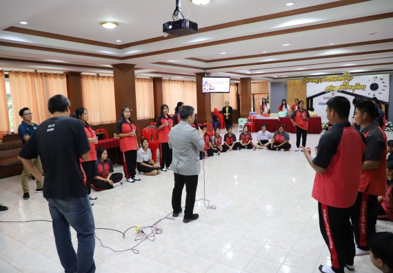 ภาพกิจกรรม  คณะวิทยาศาสตร์และเทคโนโลยี มหาวิทยาลัยราชภัฏกำแพงเพชร จัดกิจกรรมค่ายวิชาการเพื่อพัฒนากำลังคนด้านวิทยาศาสตร์และเทคโนโลยี ปีการศึกษา 2567 โรงเรียนวังแขมวิทยาคม