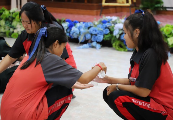 ภาพกิจกรรม  คณะวิทยาศาสตร์และเทคโนโลยี มหาวิทยาลัยราชภัฏกำแพงเพชร จัดกิจกรรมค่ายวิชาการเพื่อพัฒนากำลังคนด้านวิทยาศาสตร์และเทคโนโลยี ปีการศึกษา 2567 โรงเรียนวังแขมวิทยาคม