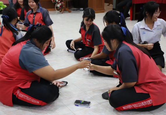 ภาพกิจกรรม  คณะวิทยาศาสตร์และเทคโนโลยี มหาวิทยาลัยราชภัฏกำแพงเพชร จัดกิจกรรมค่ายวิชาการเพื่อพัฒนากำลังคนด้านวิทยาศาสตร์และเทคโนโลยี ปีการศึกษา 2567 โรงเรียนวังแขมวิทยาคม