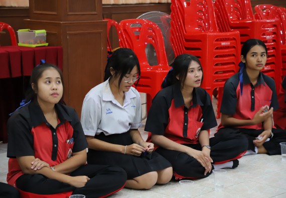 ภาพกิจกรรม  คณะวิทยาศาสตร์และเทคโนโลยี มหาวิทยาลัยราชภัฏกำแพงเพชร จัดกิจกรรมค่ายวิชาการเพื่อพัฒนากำลังคนด้านวิทยาศาสตร์และเทคโนโลยี ปีการศึกษา 2567 โรงเรียนวังแขมวิทยาคม