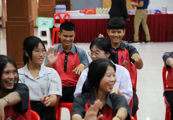 ภาพกิจกรรม  คณะวิทยาศาสตร์และเทคโนโลยี มหาวิทยาลัยราชภัฏกำแพงเพชร จัดกิจกรรมค่ายวิชาการเพื่อพัฒนากำลังคนด้านวิทยาศาสตร์และเทคโนโลยี ปีการศึกษา 2567 โรงเรียนวังแขมวิทยาคม