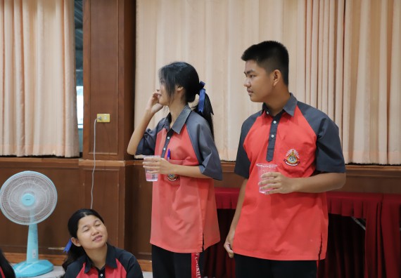 ภาพกิจกรรม  คณะวิทยาศาสตร์และเทคโนโลยี มหาวิทยาลัยราชภัฏกำแพงเพชร จัดกิจกรรมค่ายวิชาการเพื่อพัฒนากำลังคนด้านวิทยาศาสตร์และเทคโนโลยี ปีการศึกษา 2567 โรงเรียนวังแขมวิทยาคม