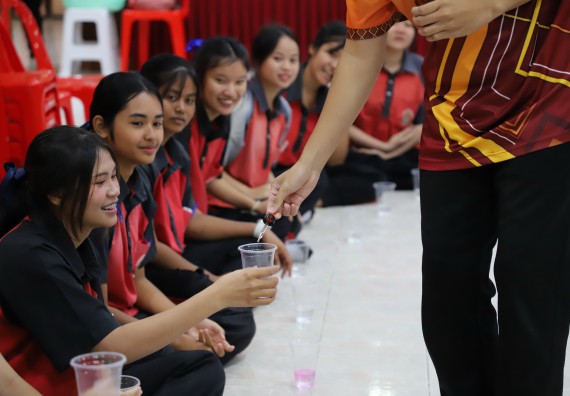 ภาพกิจกรรม  คณะวิทยาศาสตร์และเทคโนโลยี มหาวิทยาลัยราชภัฏกำแพงเพชร จัดกิจกรรมค่ายวิชาการเพื่อพัฒนากำลังคนด้านวิทยาศาสตร์และเทคโนโลยี ปีการศึกษา 2567 โรงเรียนวังแขมวิทยาคม