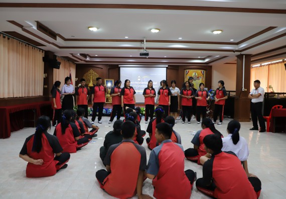 ภาพกิจกรรม  คณะวิทยาศาสตร์และเทคโนโลยี มหาวิทยาลัยราชภัฏกำแพงเพชร จัดกิจกรรมค่ายวิชาการเพื่อพัฒนากำลังคนด้านวิทยาศาสตร์และเทคโนโลยี ปีการศึกษา 2567 โรงเรียนวังแขมวิทยาคม