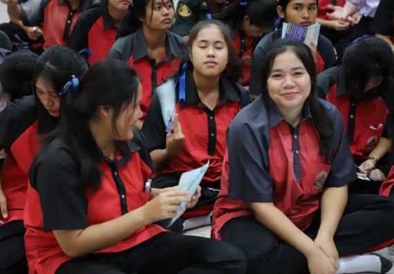 ภาพกิจกรรม  คณะวิทยาศาสตร์และเทคโนโลยี มหาวิทยาลัยราชภัฏกำแพงเพชร จัดกิจกรรมค่ายวิชาการเพื่อพัฒนากำลังคนด้านวิทยาศาสตร์และเทคโนโลยี ปีการศึกษา 2567 โรงเรียนวังแขมวิทยาคม