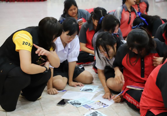 ภาพกิจกรรม  คณะวิทยาศาสตร์และเทคโนโลยี มหาวิทยาลัยราชภัฏกำแพงเพชร จัดกิจกรรมค่ายวิชาการเพื่อพัฒนากำลังคนด้านวิทยาศาสตร์และเทคโนโลยี ปีการศึกษา 2567 โรงเรียนวังแขมวิทยาคม