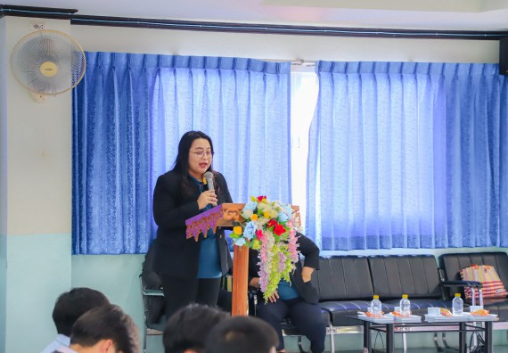 ภาพกิจกรรม  คณะวิทยาศาสตร์และเทคโนโลยี มหาวิทยาลัยราชภัฏกำแพงเพชร จัดกิจกรรมค่ายวิชาการเพื่อพัฒนากำลังคนด้านวิทยาศาสตร์และเทคโนโลยี ปีการศึกษา 2567 โรงเรียนพบพระวิทยาคม