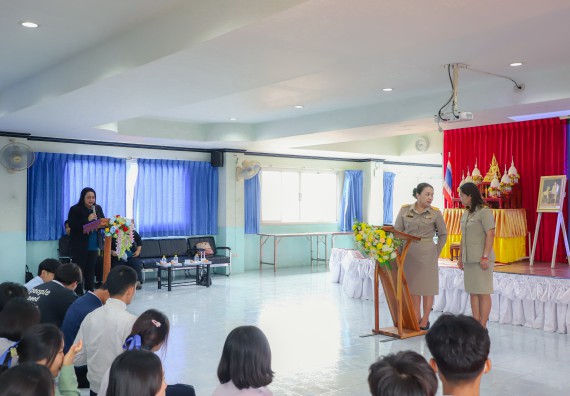 ภาพกิจกรรม  คณะวิทยาศาสตร์และเทคโนโลยี มหาวิทยาลัยราชภัฏกำแพงเพชร จัดกิจกรรมค่ายวิชาการเพื่อพัฒนากำลังคนด้านวิทยาศาสตร์และเทคโนโลยี ปีการศึกษา 2567 โรงเรียนพบพระวิทยาคม