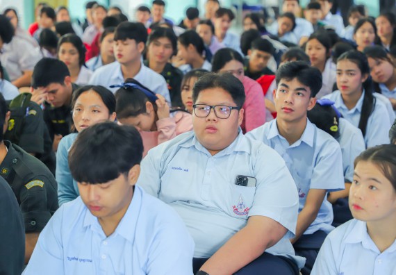 ภาพกิจกรรม  คณะวิทยาศาสตร์และเทคโนโลยี มหาวิทยาลัยราชภัฏกำแพงเพชร จัดกิจกรรมค่ายวิชาการเพื่อพัฒนากำลังคนด้านวิทยาศาสตร์และเทคโนโลยี ปีการศึกษา 2567 โรงเรียนพบพระวิทยาคม