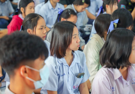 ภาพกิจกรรม  คณะวิทยาศาสตร์และเทคโนโลยี มหาวิทยาลัยราชภัฏกำแพงเพชร จัดกิจกรรมค่ายวิชาการเพื่อพัฒนากำลังคนด้านวิทยาศาสตร์และเทคโนโลยี ปีการศึกษา 2567 โรงเรียนพบพระวิทยาคม