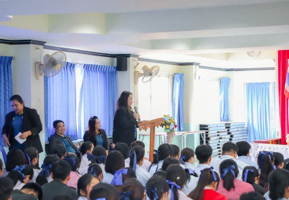 ภาพกิจกรรม  คณะวิทยาศาสตร์และเทคโนโลยี มหาวิทยาลัยราชภัฏกำแพงเพชร จัดกิจกรรมค่ายวิชาการเพื่อพัฒนากำลังคนด้านวิทยาศาสตร์และเทคโนโลยี ปีการศึกษา 2567 โรงเรียนพบพระวิทยาคม