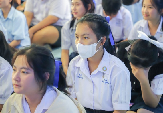 ภาพกิจกรรม  คณะวิทยาศาสตร์และเทคโนโลยี มหาวิทยาลัยราชภัฏกำแพงเพชร จัดกิจกรรมค่ายวิชาการเพื่อพัฒนากำลังคนด้านวิทยาศาสตร์และเทคโนโลยี ปีการศึกษา 2567 โรงเรียนพบพระวิทยาคม