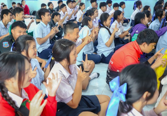 ภาพกิจกรรม  คณะวิทยาศาสตร์และเทคโนโลยี มหาวิทยาลัยราชภัฏกำแพงเพชร จัดกิจกรรมค่ายวิชาการเพื่อพัฒนากำลังคนด้านวิทยาศาสตร์และเทคโนโลยี ปีการศึกษา 2567 โรงเรียนพบพระวิทยาคม