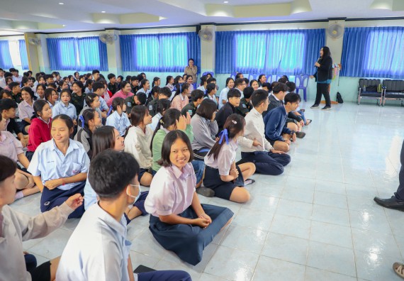 ภาพกิจกรรม  คณะวิทยาศาสตร์และเทคโนโลยี มหาวิทยาลัยราชภัฏกำแพงเพชร จัดกิจกรรมค่ายวิชาการเพื่อพัฒนากำลังคนด้านวิทยาศาสตร์และเทคโนโลยี ปีการศึกษา 2567 โรงเรียนพบพระวิทยาคม