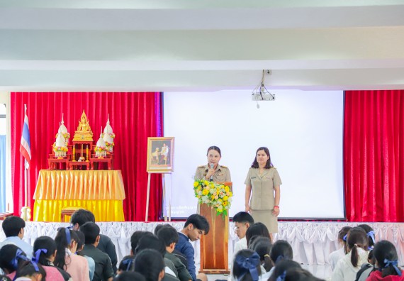 ภาพกิจกรรม  คณะวิทยาศาสตร์และเทคโนโลยี มหาวิทยาลัยราชภัฏกำแพงเพชร จัดกิจกรรมค่ายวิชาการเพื่อพัฒนากำลังคนด้านวิทยาศาสตร์และเทคโนโลยี ปีการศึกษา 2567 โรงเรียนพบพระวิทยาคม