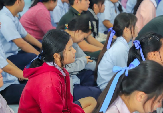 ภาพกิจกรรม  คณะวิทยาศาสตร์และเทคโนโลยี มหาวิทยาลัยราชภัฏกำแพงเพชร จัดกิจกรรมค่ายวิชาการเพื่อพัฒนากำลังคนด้านวิทยาศาสตร์และเทคโนโลยี ปีการศึกษา 2567 โรงเรียนพบพระวิทยาคม