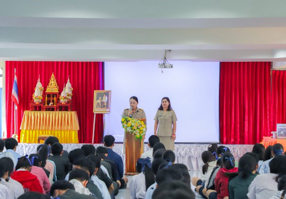 ภาพกิจกรรม  คณะวิทยาศาสตร์และเทคโนโลยี มหาวิทยาลัยราชภัฏกำแพงเพชร จัดกิจกรรมค่ายวิชาการเพื่อพัฒนากำลังคนด้านวิทยาศาสตร์และเทคโนโลยี ปีการศึกษา 2567 โรงเรียนพบพระวิทยาคม