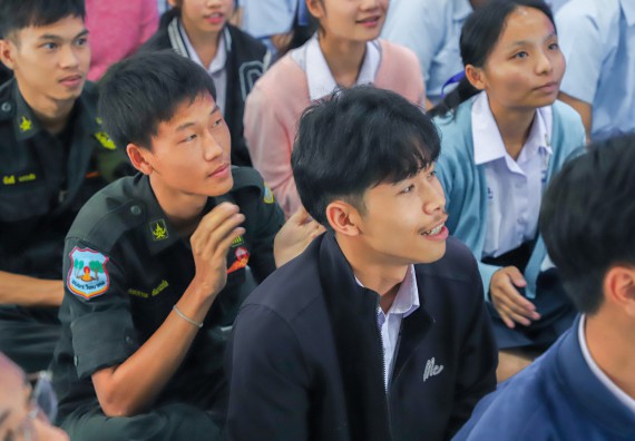 ภาพกิจกรรม  คณะวิทยาศาสตร์และเทคโนโลยี มหาวิทยาลัยราชภัฏกำแพงเพชร จัดกิจกรรมค่ายวิชาการเพื่อพัฒนากำลังคนด้านวิทยาศาสตร์และเทคโนโลยี ปีการศึกษา 2567 โรงเรียนพบพระวิทยาคม