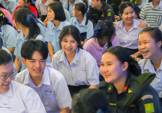 ภาพกิจกรรม  คณะวิทยาศาสตร์และเทคโนโลยี มหาวิทยาลัยราชภัฏกำแพงเพชร จัดกิจกรรมค่ายวิชาการเพื่อพัฒนากำลังคนด้านวิทยาศาสตร์และเทคโนโลยี ปีการศึกษา 2567 โรงเรียนพบพระวิทยาคม