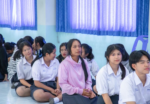 ภาพกิจกรรม  คณะวิทยาศาสตร์และเทคโนโลยี มหาวิทยาลัยราชภัฏกำแพงเพชร จัดกิจกรรมค่ายวิชาการเพื่อพัฒนากำลังคนด้านวิทยาศาสตร์และเทคโนโลยี ปีการศึกษา 2567 โรงเรียนพบพระวิทยาคม