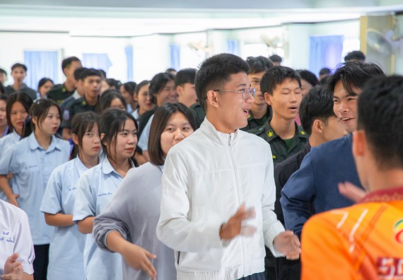 ภาพกิจกรรม  คณะวิทยาศาสตร์และเทคโนโลยี มหาวิทยาลัยราชภัฏกำแพงเพชร จัดกิจกรรมค่ายวิชาการเพื่อพัฒนากำลังคนด้านวิทยาศาสตร์และเทคโนโลยี ปีการศึกษา 2567 โรงเรียนพบพระวิทยาคม